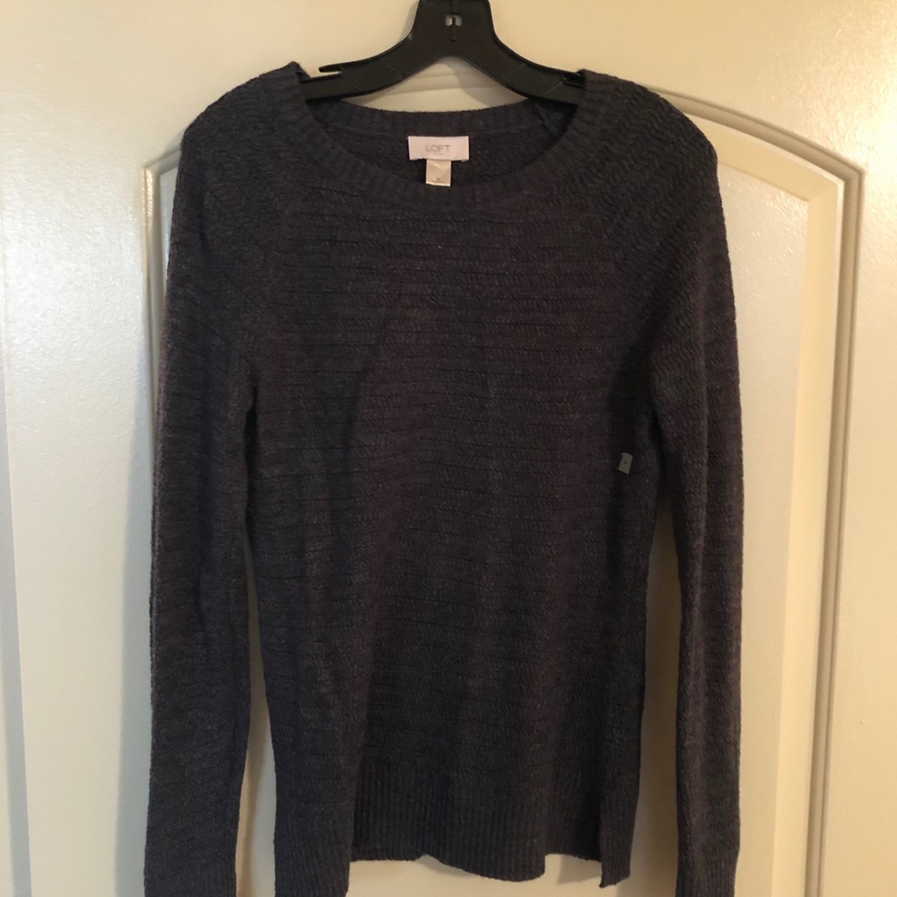 New Loft Gray Sweater
